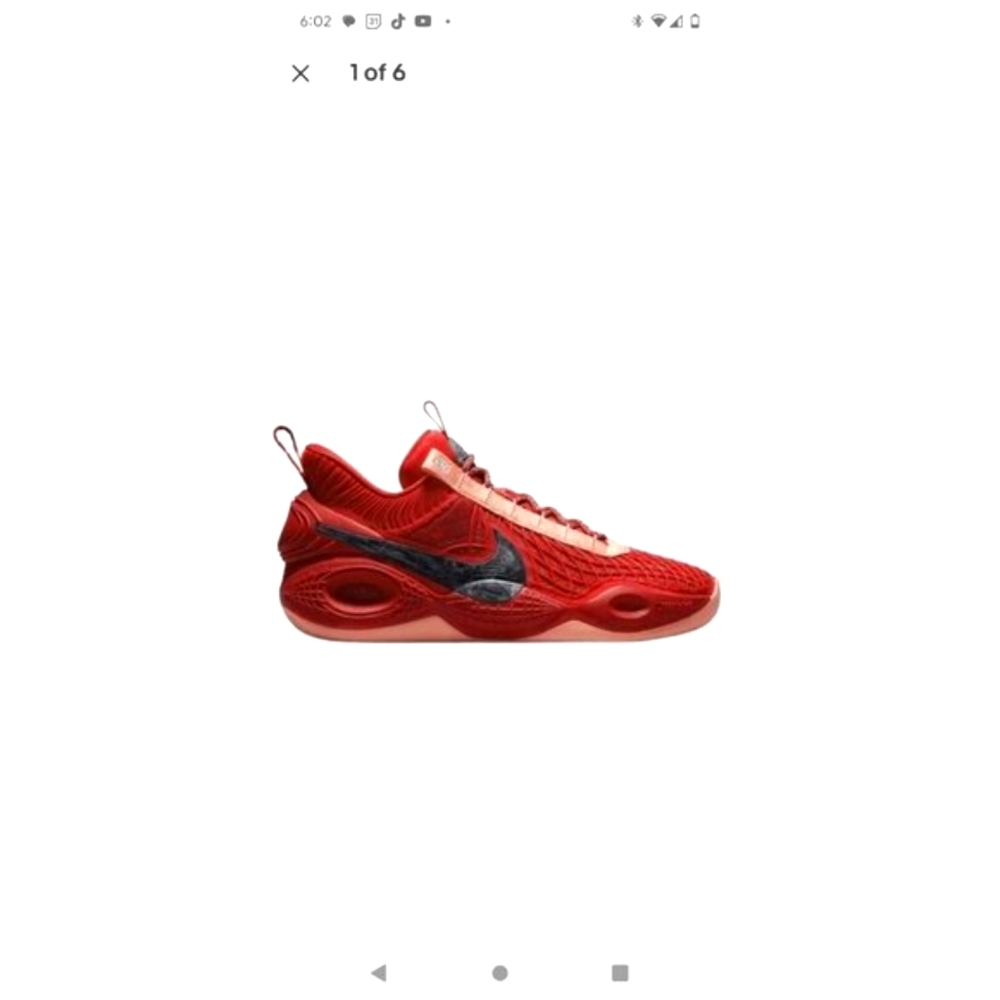 Size 9.5 Nike Cosmic Utility TB‎ University Red Basketball Shoes Mens DM4426-600